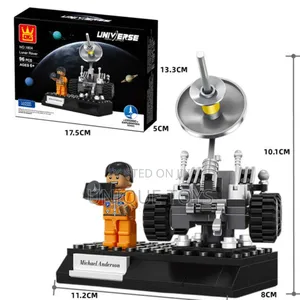 Aerospace Satellite Series: Rocket, Lunar Rover, Shuttle