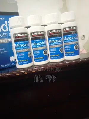 Topical Solution 5% Minoxidil for Hair Treatment.