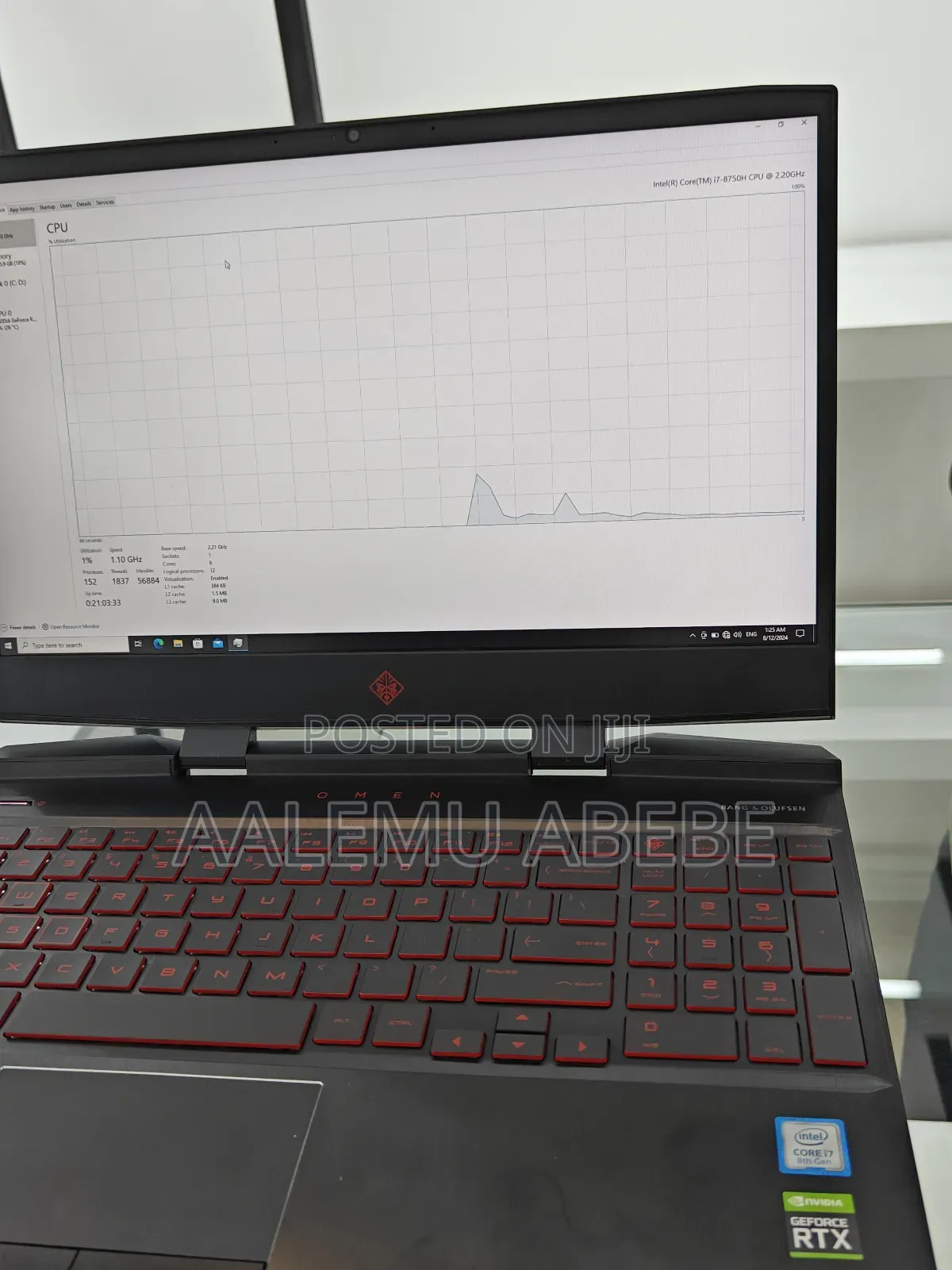 New Laptop HP Omen X 16GB Intel Core I7 SSD 512GB