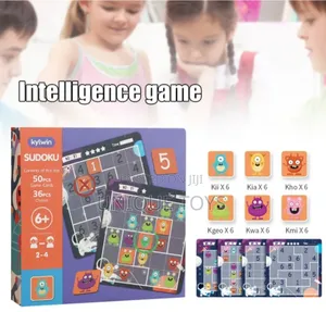 Sudoku Puzzle Card Board Game: Intelligence Game