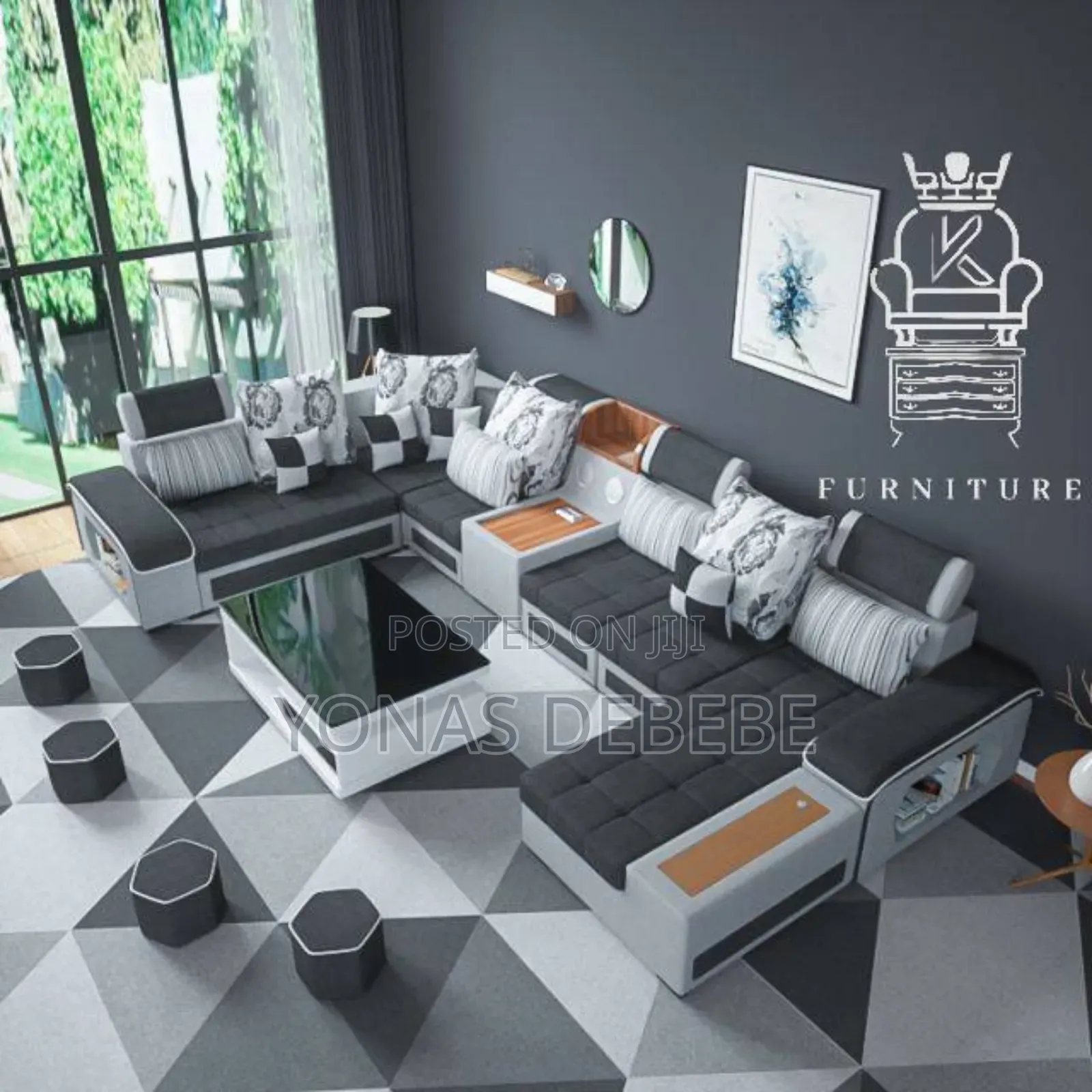 Unique U Sheped Sofa for Order