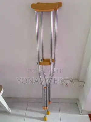 Crutches Stainless Turn Telescopic Walking Stick Disabled