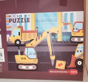Construction Jigsaw Puzzle - 48 Piece: Enlightening Toys