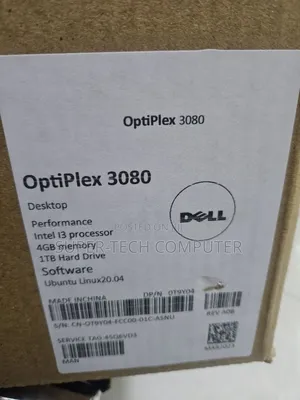 New Desktop Computer Dell OptiPlex 3080 8GB Intel Core I5 HDD 1T