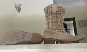 Lace-detail Ankle Boots