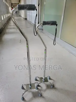Walking Stick Adjustable Leg That Used as a Support Stick