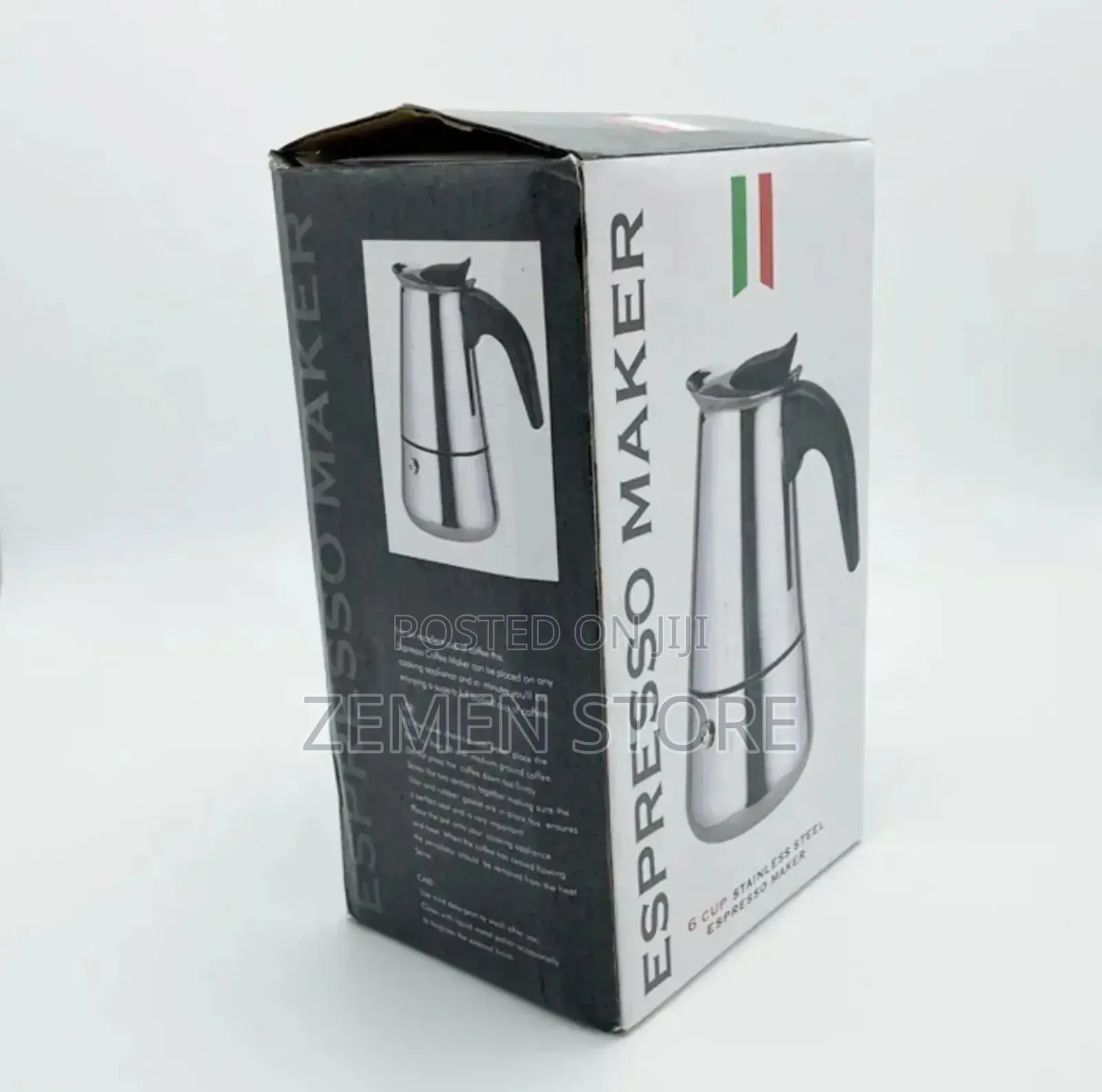 Made in Italy የሆነውን ምርጥ የባለ 12 ሲኒ ቡና ማፍያ Espresso Maker