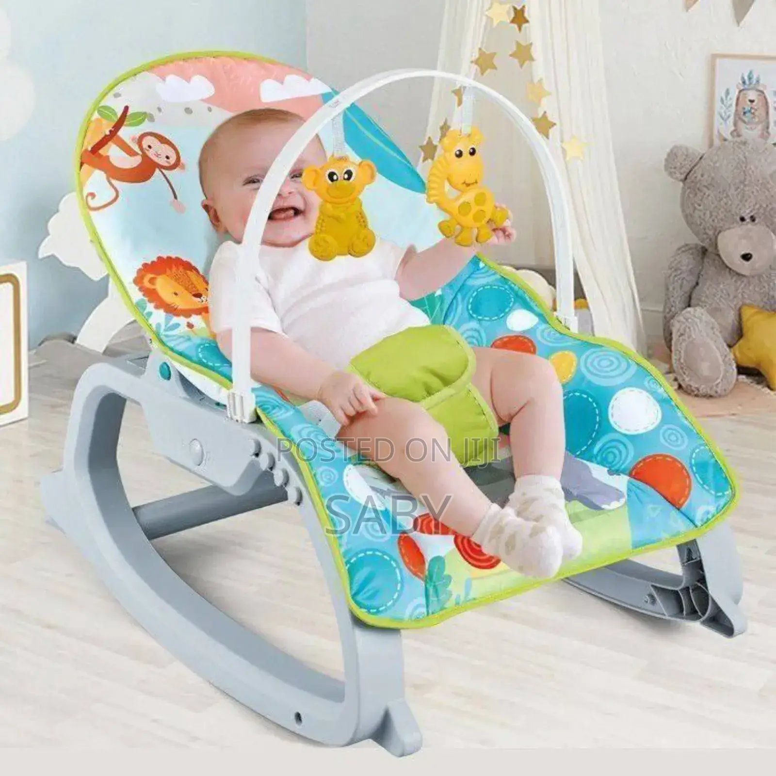 3 in 1 Newborn to Toddler Rocker