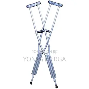 Crutches for Pair of Adjustable Underarm Axilla Crutches