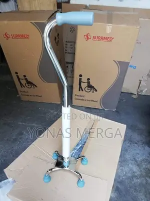 Four Legged Cane Disabled Four Corner Cane Telescopic