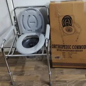 Commode Chair / Portable Toilet- Stainless Steel /for Senior