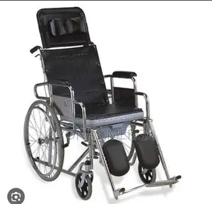 COMMODE WHEELCHAIR – LB 609 U/Backrest, Explosion-Proof