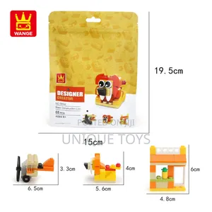 3-in-1 Series Cute Diy Building Blocks Toys