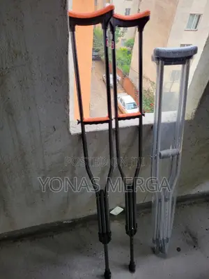 Underarm Crutch Axillary Walking Stick(Length:110-150cm)