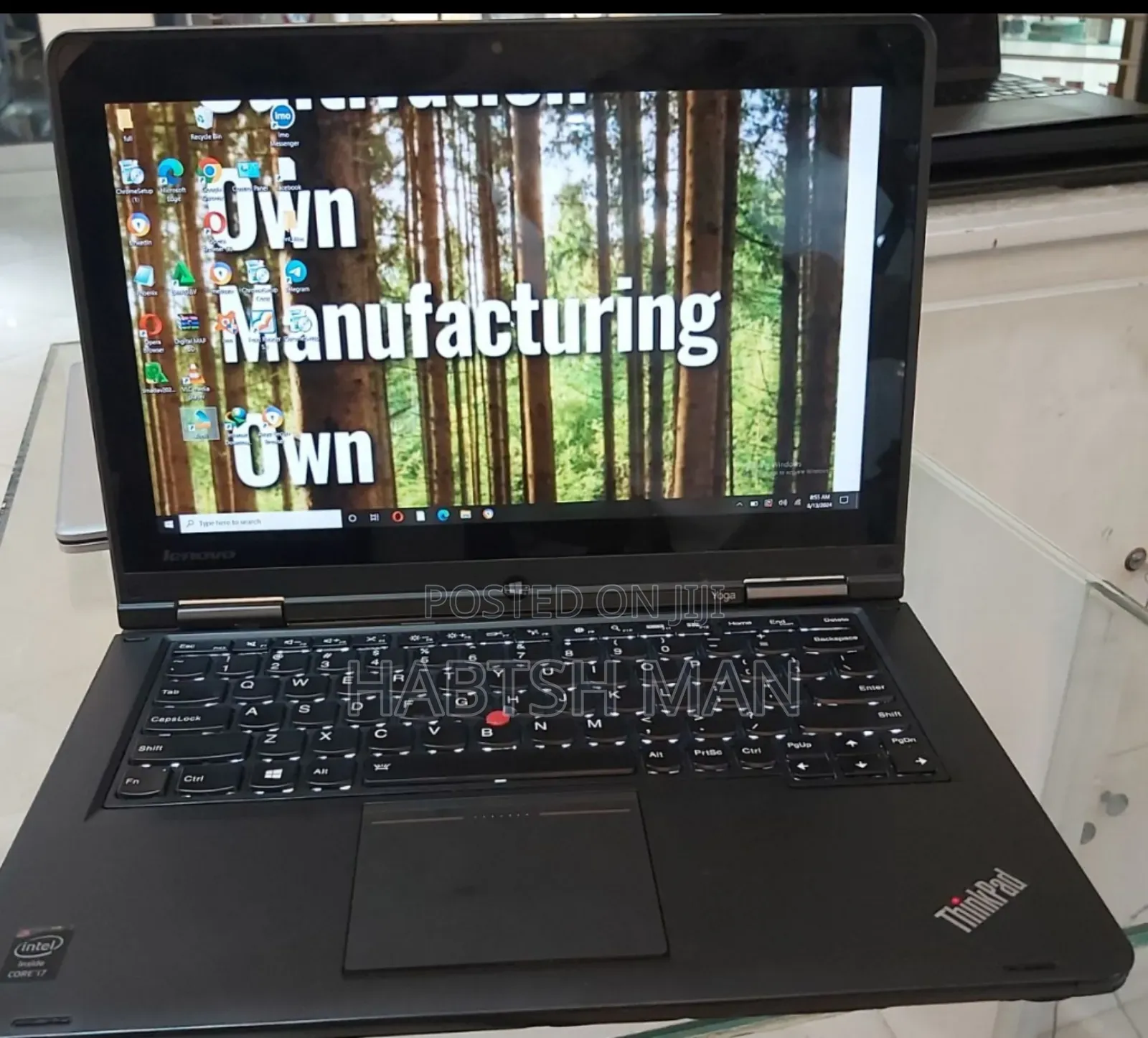 Laptop Lenovo ThinkPad Yoga 8GB Intel Core I7 SSD 256GB