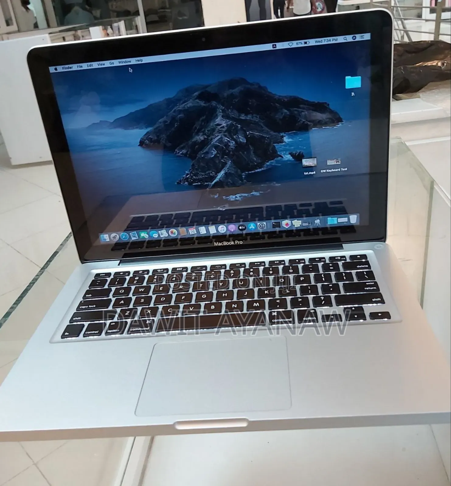 New Laptop Apple MacBook Pro 2012 4GB Intel Core I5 SSD 128GB