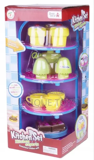 Confectionery Cupcakes Tea Plates Kitchen Toy Set 