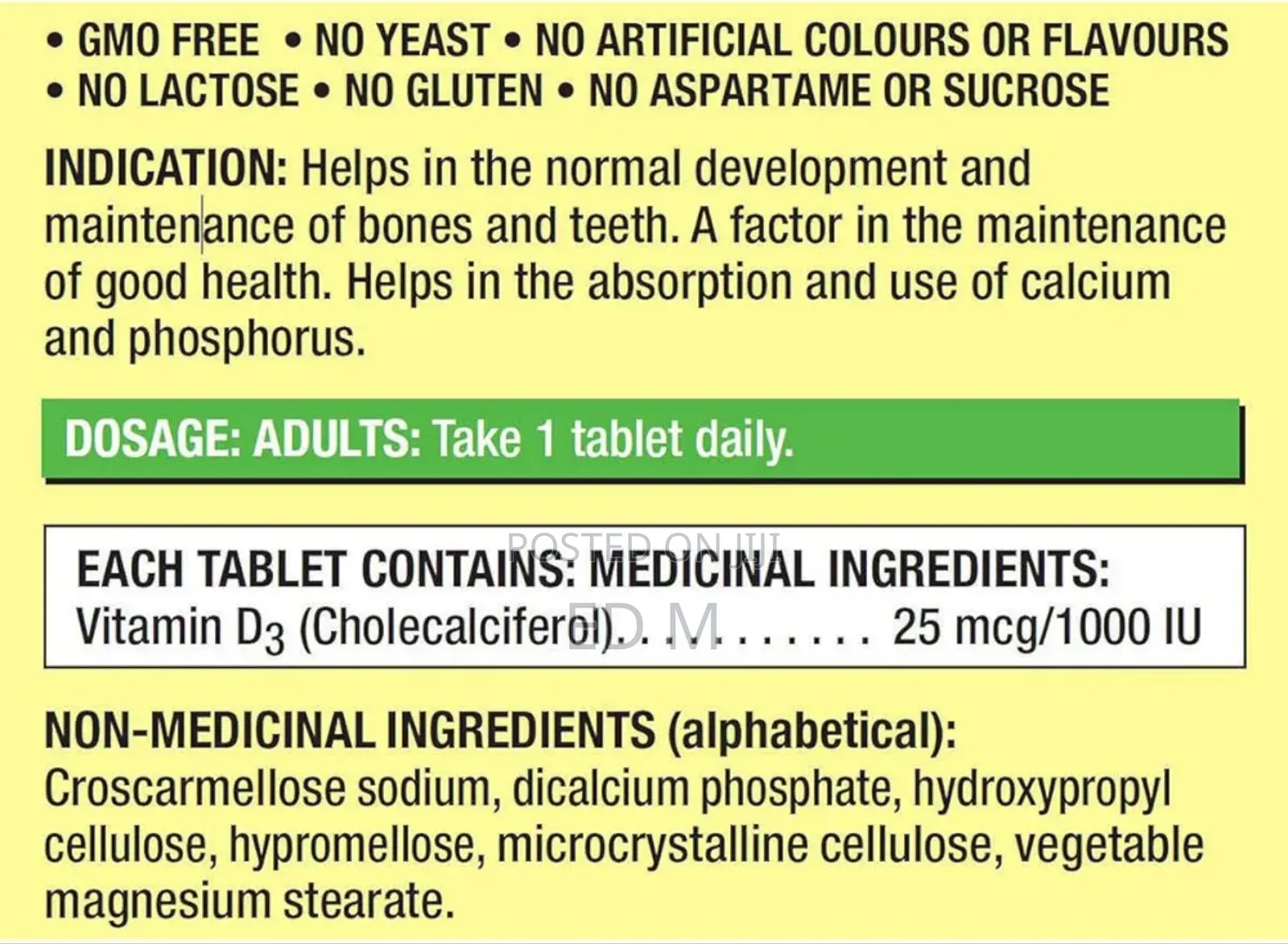 Vitamin D3
