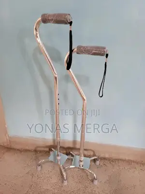 Tetrapod Walking Stick, Height/Left Right Adjustable Quad