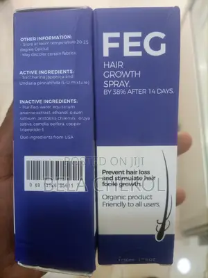 FEG Hair Growth 14 Days Change