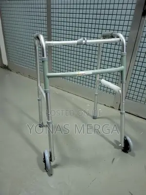 Folding Walker- 2 KGS (Silver)Usage: Walking/Adult Walker