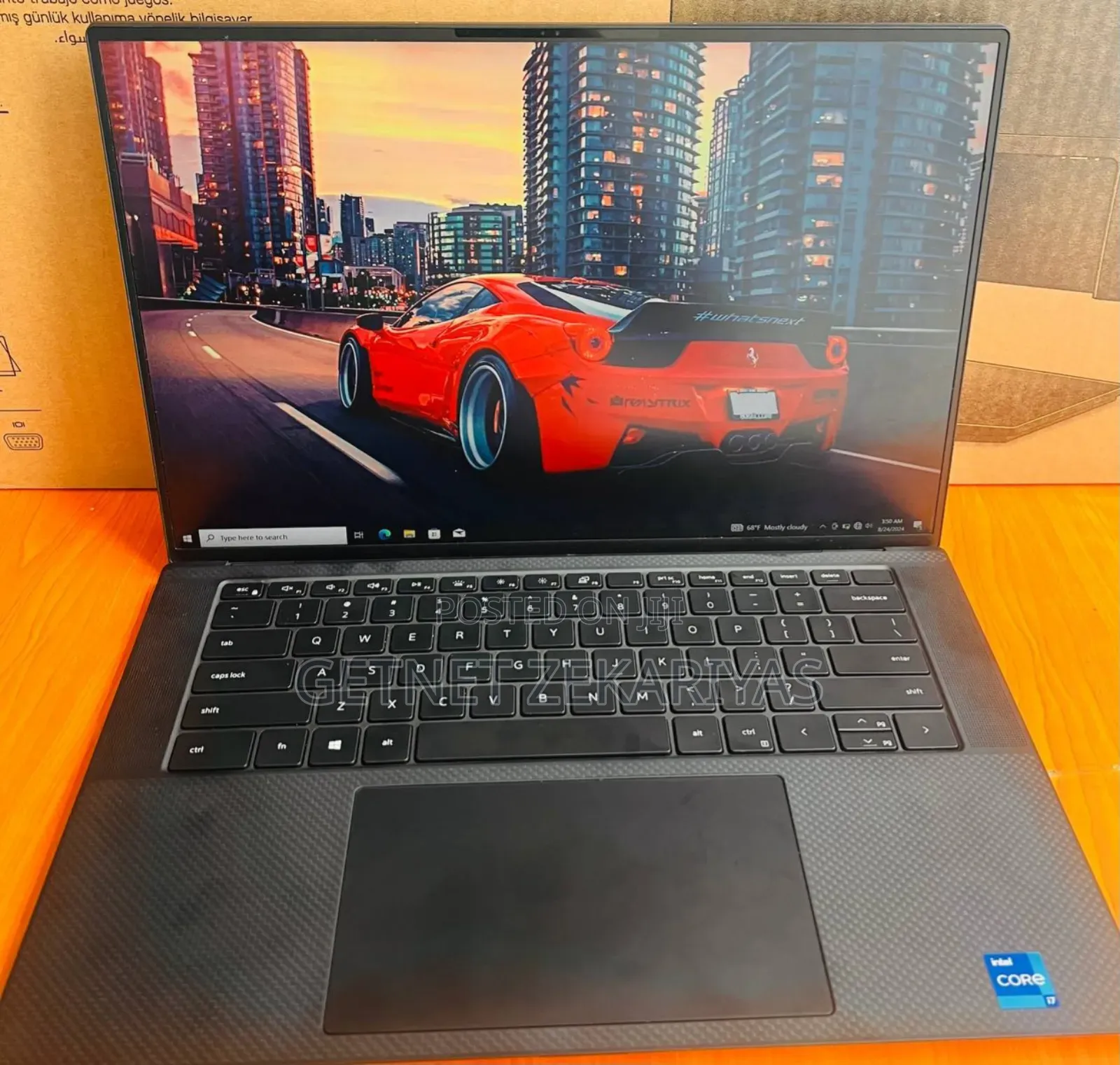 New Laptop Dell Precision 15 7550 16GB Intel Core I7 SSD 512GB