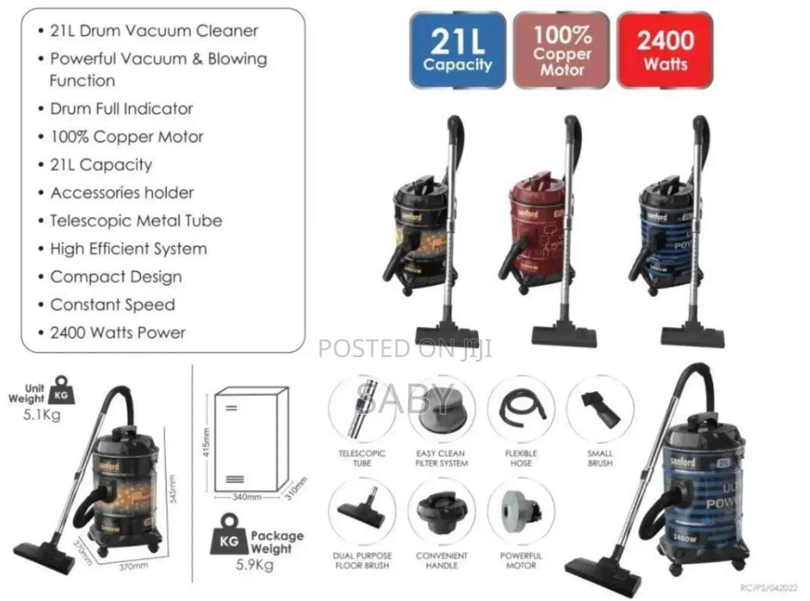 Sanford Vaccum Cleaner