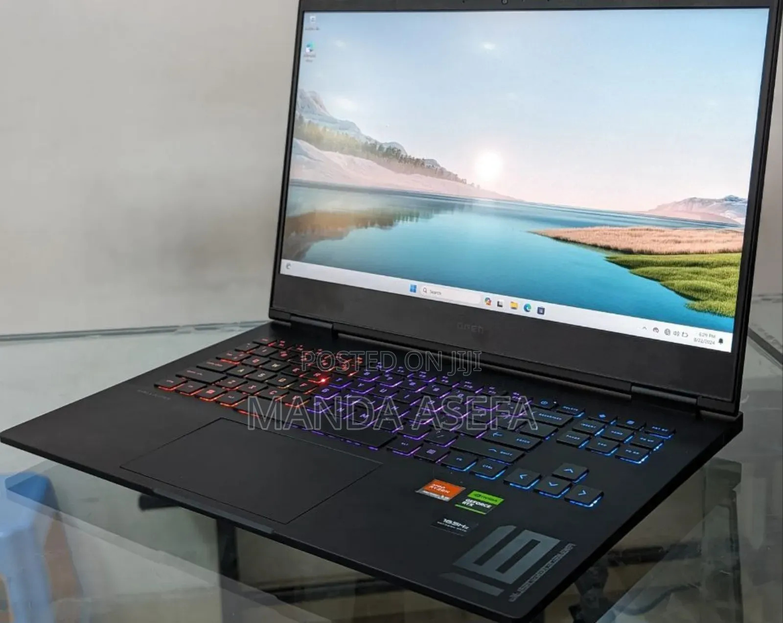 New Laptop HP Omen 16 16GB AMD Ryzen 7 SSD 512GB