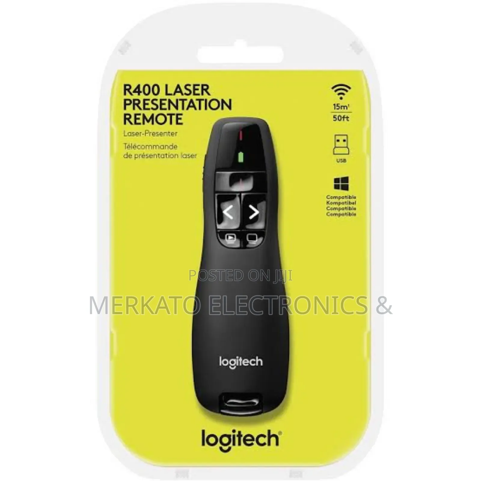 Logitech Wireless R400 Presentation Remote