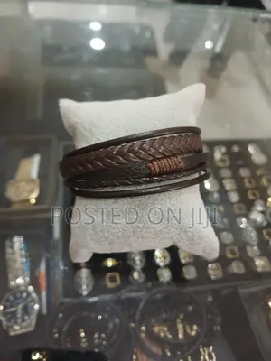 # Classic Hand Woven Leather Bracelet
