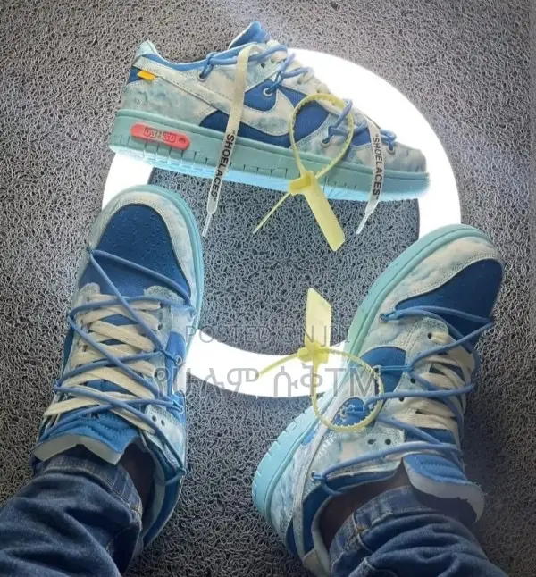 Original Nike Sb Dunk Low X Off White ‘Sky Blue’ Shoes