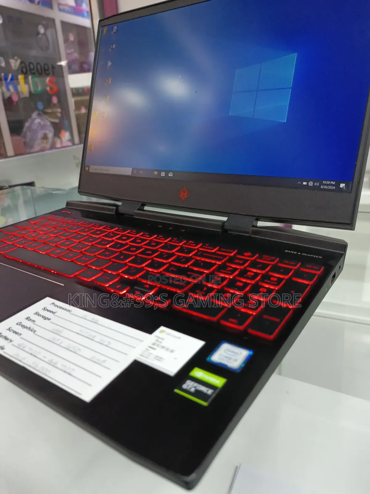 New Laptop HP Omen X 16GB Intel Core I5 SSD 512GB
