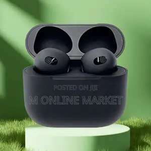 Black New Airpod Pro 3rd Gen: Personalized