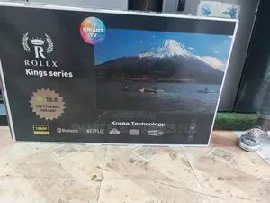 Rolex 43 Inch Tv Double Glass Smart