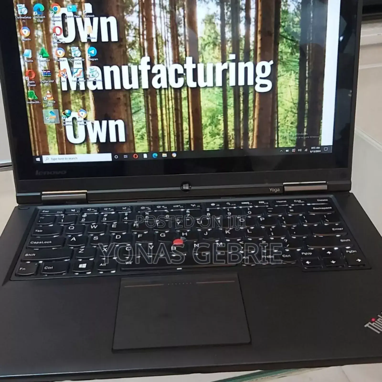 New Laptop Lenovo ThinkPad Yoga 8GB Intel Core I7 SSD 256GB