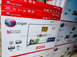 Google 43 Inch Tv Double Glass Smart Uhd Tv