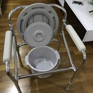 Patient=Toilet Stool Chair=Bathroom Chair+×Portable Toilet