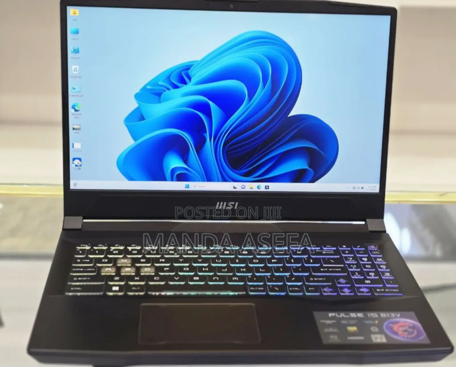 New Laptop MSI 16GB Intel Core I9 SSD 1T