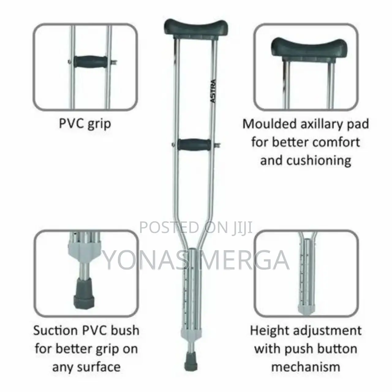 MY1MEY Disabled Crutches/Walking Stick/People W/Disabilities