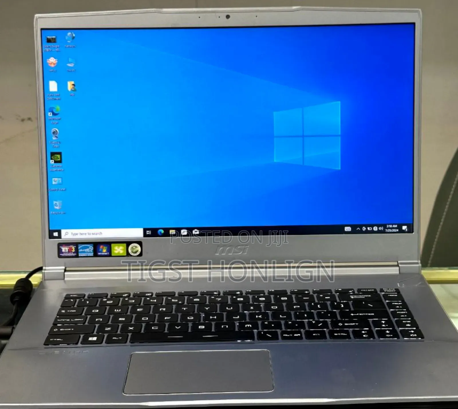 New Laptop MSI GF63 16GB Intel Core I7 SSD 512GB