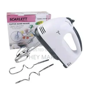 Scarlett Hand Mixer የእንቁላልና ሊጥ መምቻ