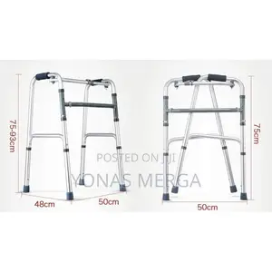 Folding Walker /ወከር+Can Easily Be Done Using the Locking Pin