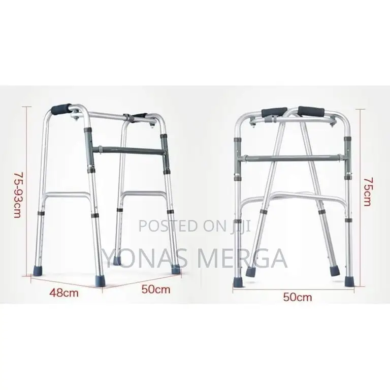 Folding Walker /ወከር+Can Easily Be Done Using the Locking Pin