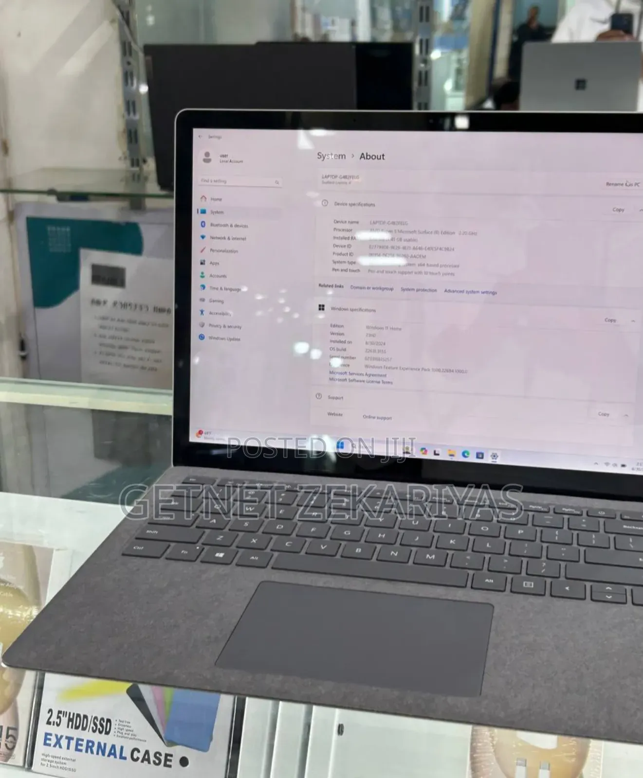 New Laptop Microsoft Surface Book 2 8GB Intel Core I5 SSD 128GB