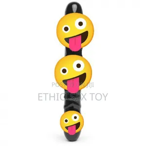 Double Ended Black Dildo