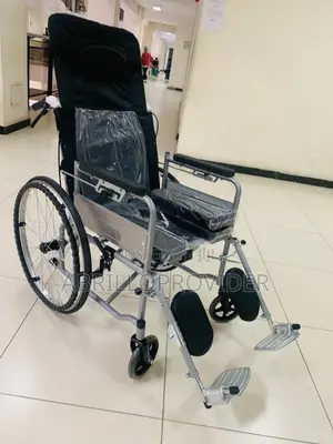 Assembly Packed Important Wheelchair in Toilet Wheelchair