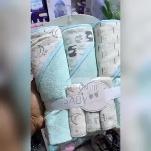 3 Piece Hooded Towel, 3 Piece Washcloths