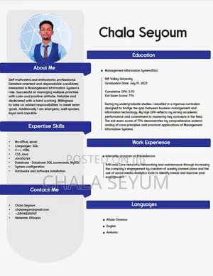 Part-Time Weekend CV