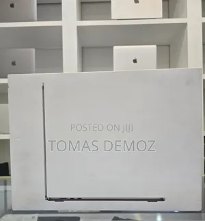 New Laptop Apple MacBook Air 2024 M3 15-Inch 8GB Apple M3 SSD 256GB