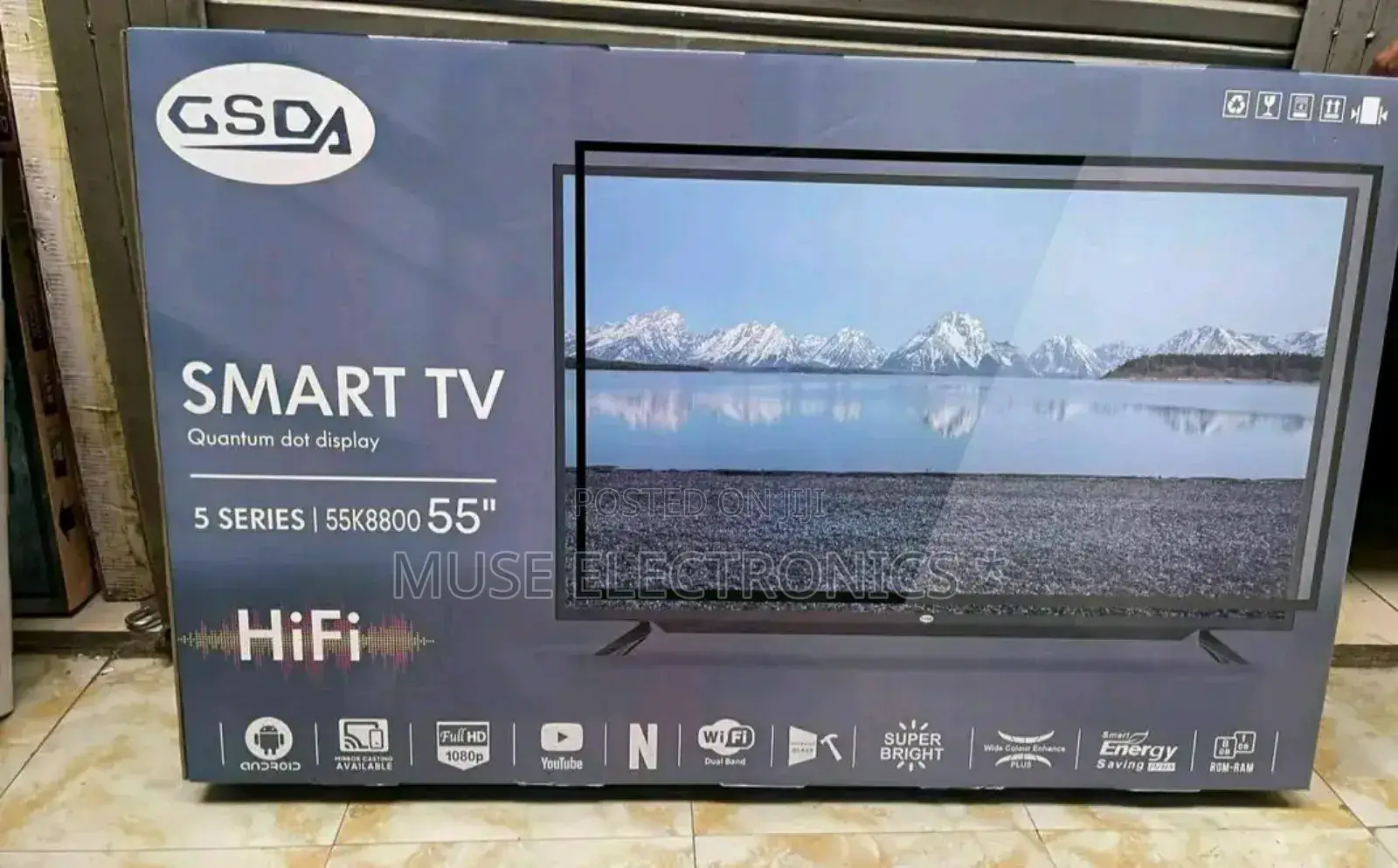 Gsda 55 Inch Smart Android Tv